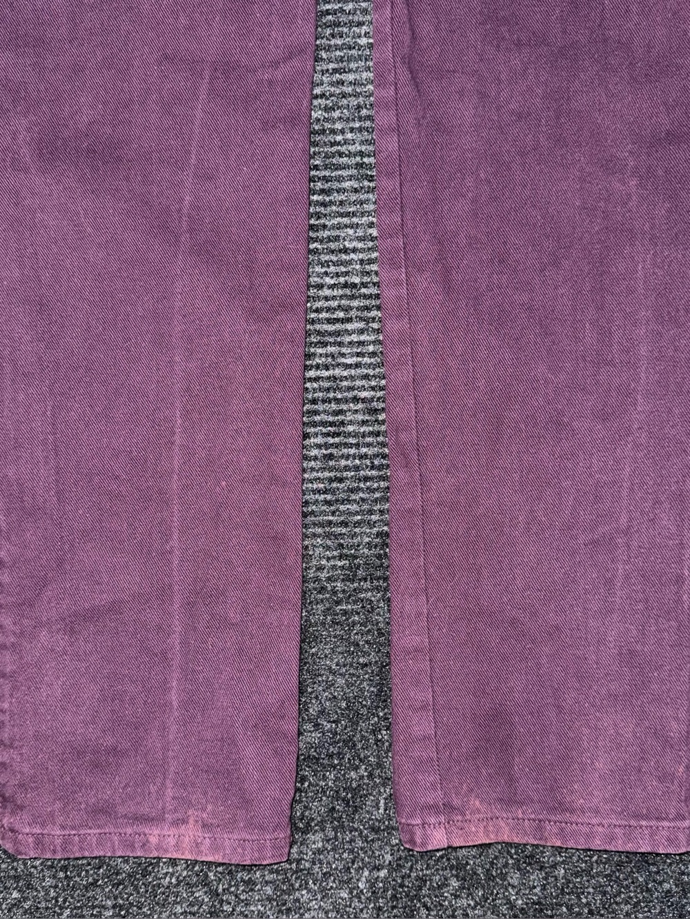 Vintage Roughrider Western Jeans High Rise Embellished Cut Out Purple Black 24" - Picture 6 of 14